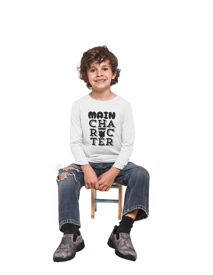 Main Character - Toddler Long Sleeve Tee