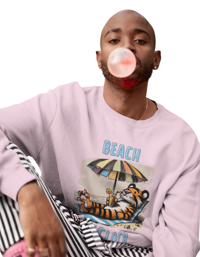 Beach O'Clock - Sudadera unisex con cuello redondo Heavy Blend™