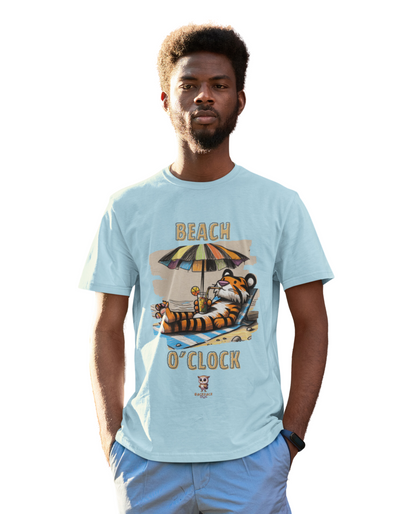 Beach O'Clock - Camiseta unisex de estilo suave