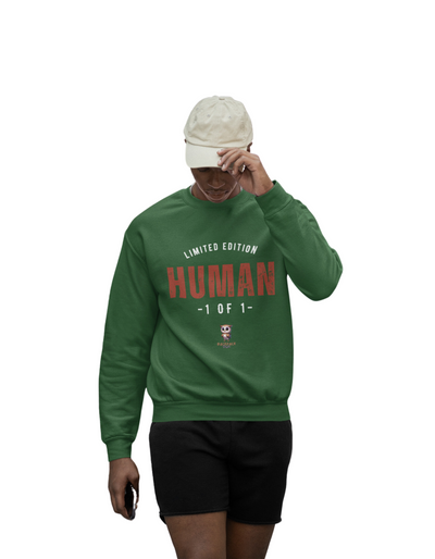 Humano de edición limitada: sudadera unisex con cuello redondo Heavy Blend™