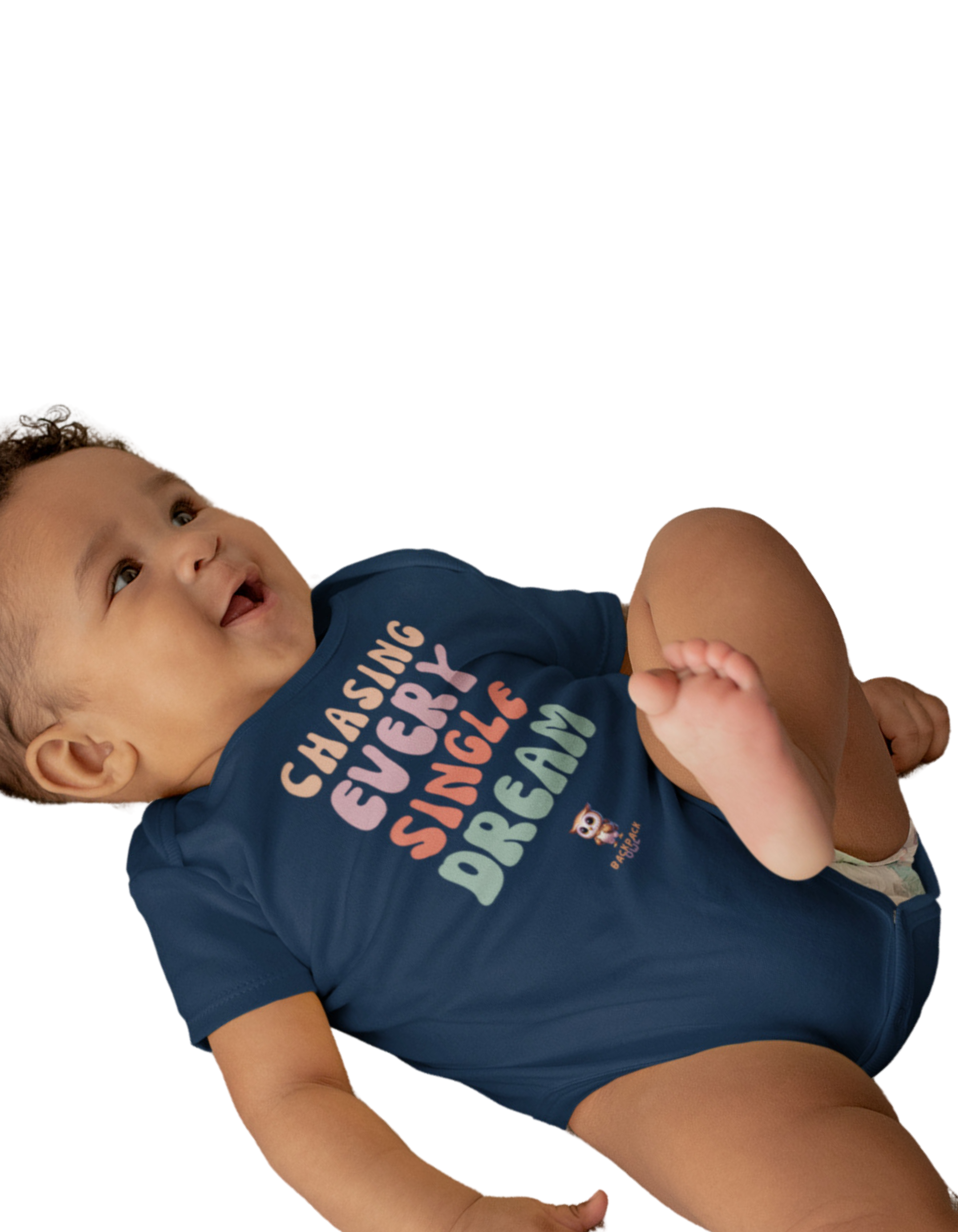Persiguiendo cada sueño - Body de canalé para bebés y bebés