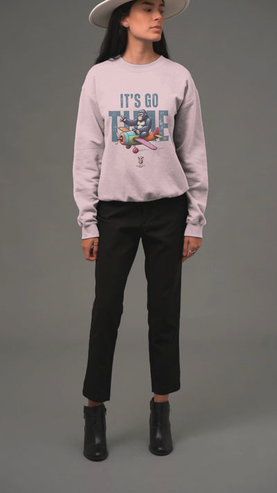 C’est l’heure - Sweat-shirt unisexe Heavy Blend™ Crewneck